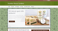 Desktop Screenshot of humblehousegardens.com